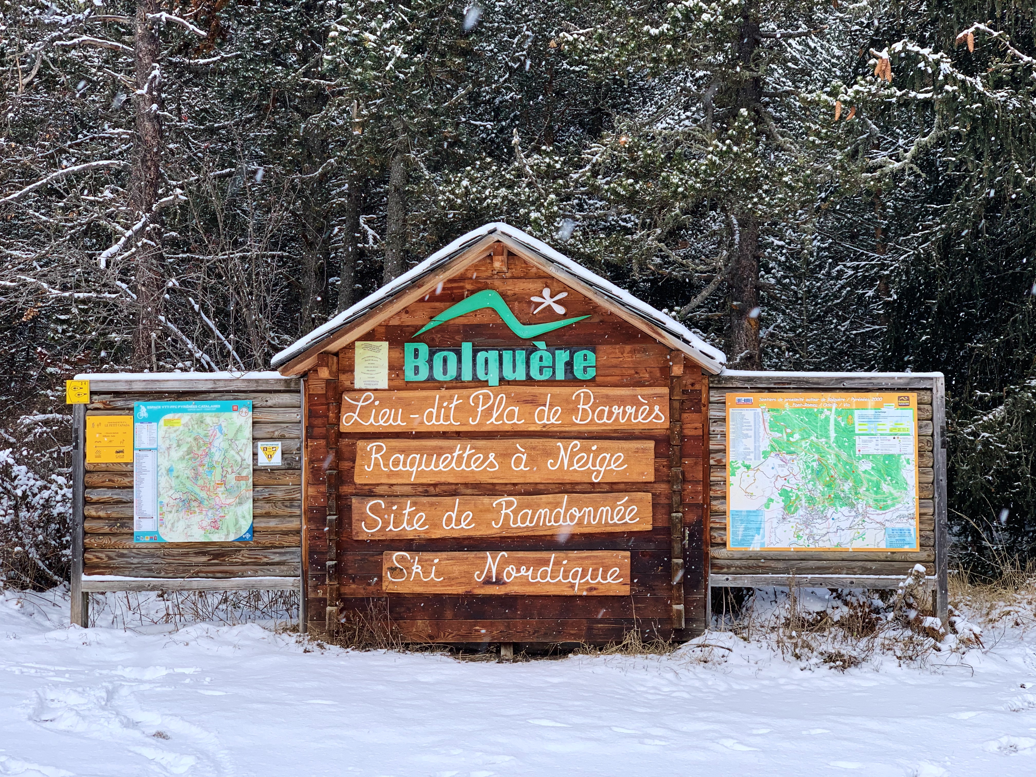 Snowshoeing in the French Pyrenees